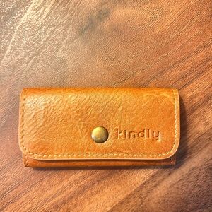 Kindly Tan Mini SD Card Pouch